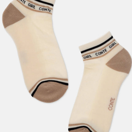 Cotton Ankle Socks Conte Active 572 - Terry Foot