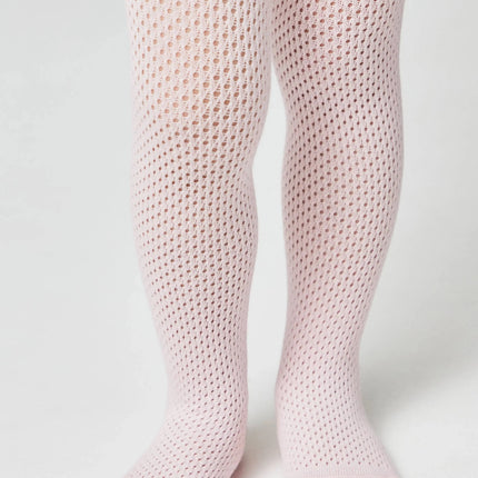 Conte-Kids Cotton Tights Miss 616 - Mesh Pattern
