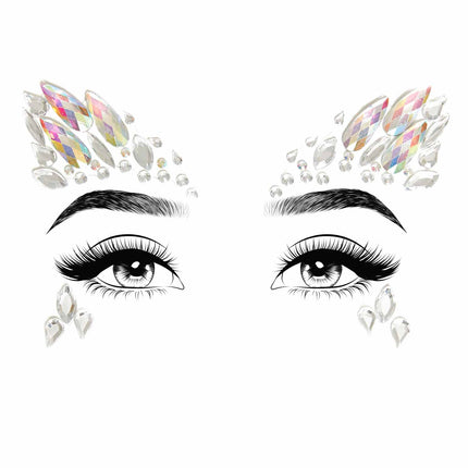 Arista Face Jewels Sticker - Multicolor - O/S