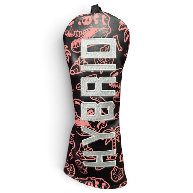 Fossil Fairways Hybrid Headcover – Premium Faux Leather Hybrid Cover – Elastic Fit – Embroidered Letters