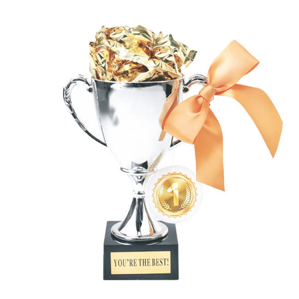 Silver Trophy Candy Gift Set – Butterscotch Hard Candy Appreciation Gift