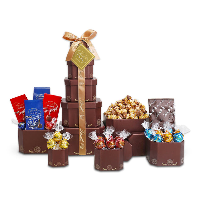 Decadent Lindt Gift Tower