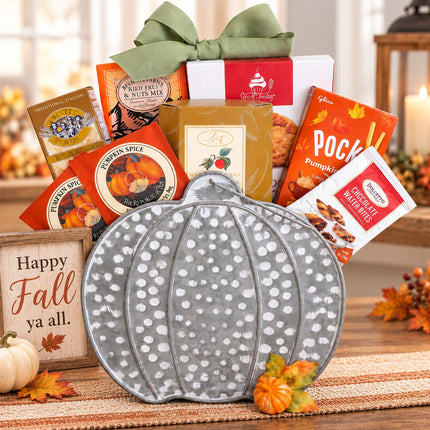 Pumpkin Spice & Everything Nice Fall Harvest Gift Basket
