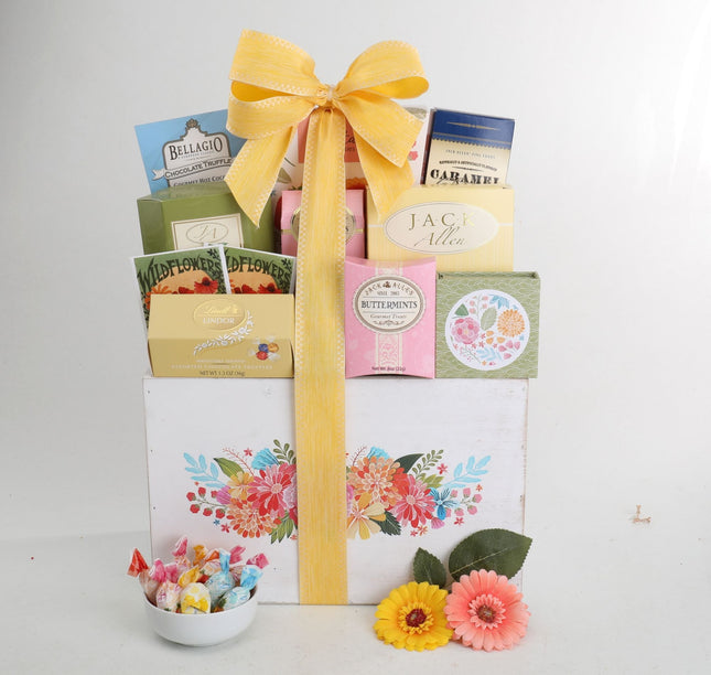 Gourmet Tea Gift Basket – Cozy Tea & Snack Set for Relaxation and Sharing