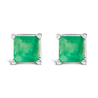 White.Gold / Green Emerald
