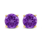 Yellow.Gold / Purple Amethyst