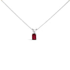 White.Gold / 18 / Red Ruby