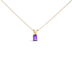 Yellow.Gold / 18 / Purple Amethyst