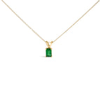 Yellow.Gold / 18 / Green Emerald
