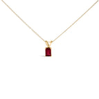 Yellow.Gold / 18 / Red Ruby