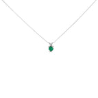 White.Gold / 18 / Green Emerald