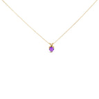 Yellow.Gold / 18 / Purple Amethyst