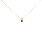 Yellow.Gold / 18 / Red Garnet