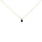 Yellow.Gold / 18 / Blue Sapphire