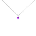 White.Gold / 18 / Purple Amethyst