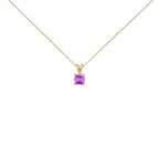 Yellow.Gold / 18 / Purple Amethyst