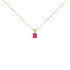 Yellow.Gold / 18 / Red Ruby