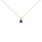 Yellow.Gold / 18 / Blue Sapphire