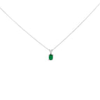 White.Gold / 18 / Green Emerald