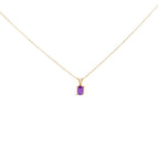 Yellow.Gold / 18 / Purple Amethyst