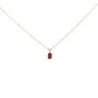 Yellow.Gold / 18 / Red Garnet