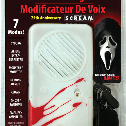 Ghost Face Scream Voice Changer Distorter 7 Different Distortions