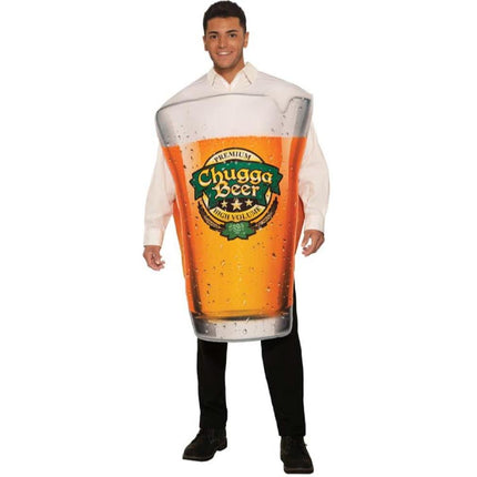 Glass Of Beer Tunic Adult Costume Standard