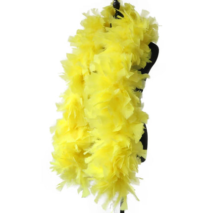 Thick Turkey Feather Performance Boa (2 Yards)