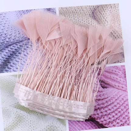 Turkey Feathers Trim Ribbon Fringe