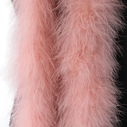 Fluffy Marabou Turkey Feather Boa (2 Meters)