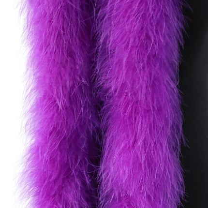 Fluffy Marabou Turkey Feather Boa (2 Meters)