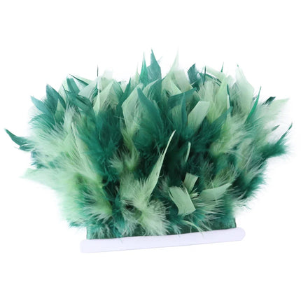 Fluffy Turkey Feathers Trim Ribbon Fringe