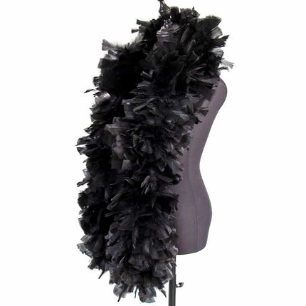 Thick Turkey Feather Performance Boa (2 Yards)