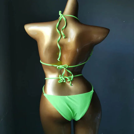 The Venus Vacation Tassel Bikini – Luxe Rhinestone Fringe Showgirl Set
