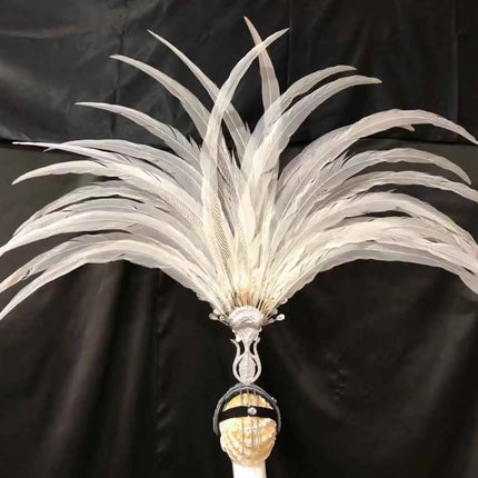 The Stardust Aurora – Premium Feathered Samba Carnival Headdress