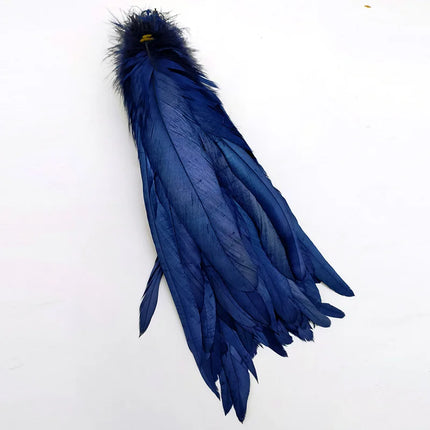 100pcs Natural Rooster Tail Feathers 10-16" Stage Performance Costume Plumes