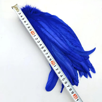100pcs Natural Rooster Tail Feathers 10-16" Stage Performance Costume Plumes