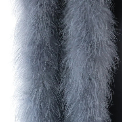 Fluffy Marabou Turkey Feather Boa (2 Meters)