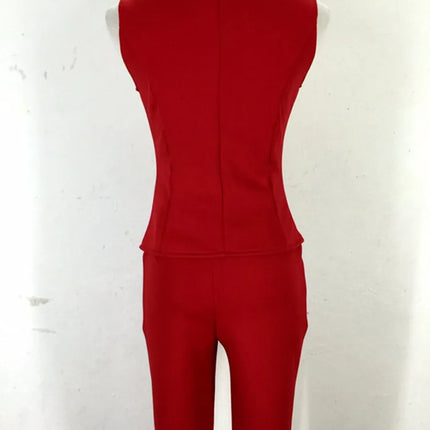 Tailored Vest & Trouser 3-Piece Suit Set with Matching Bow Tie Stage Costume