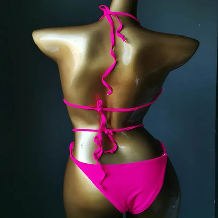 The Venus Vacation Tassel Bikini – Luxe Rhinestone Fringe Showgirl Set