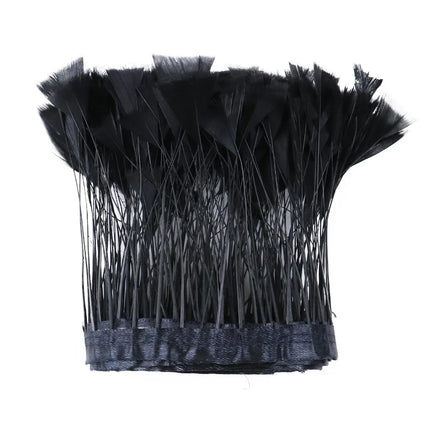Turkey Feathers Trim Ribbon Fringe