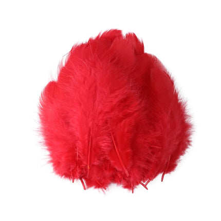 Natural Rooster Craft Feathers Bulk Lot
