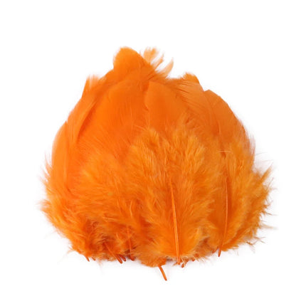Natural Rooster Craft Feathers Bulk Lot