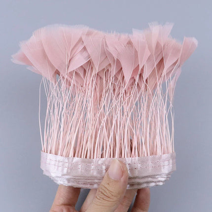 Turkey Feathers Trim Ribbon Fringe
