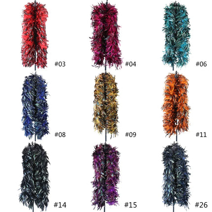 2 Meter Natural Chicken Feathers Boa