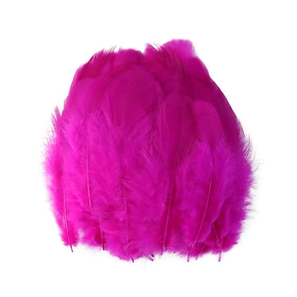 Natural Rooster Craft Feathers Bulk Lot