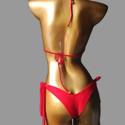 Strappy Rhinestone Bandage Set – Exotic Crystal Cross-Wrap & Bling Suit for Luxury Parties