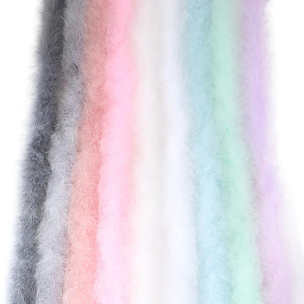 Fluffy Marabou Turkey Feather Boa (2 Meters)