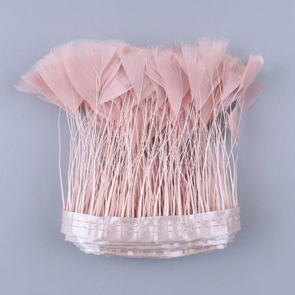 Turkey Feathers Trim Ribbon Fringe
