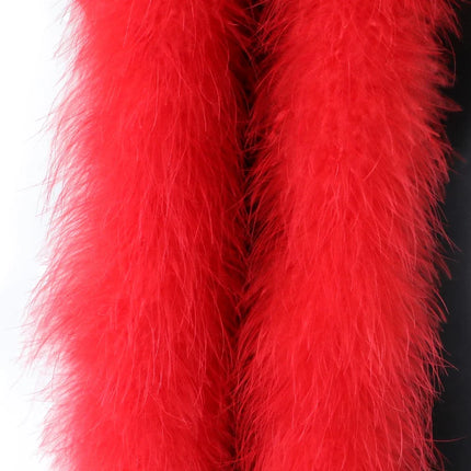 Fluffy Marabou Turkey Feather Boa (2 Meters)